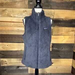 Patagonia Women's Charcoal Fleece Vest